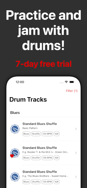 HeyDrummer iOS screenshot 1